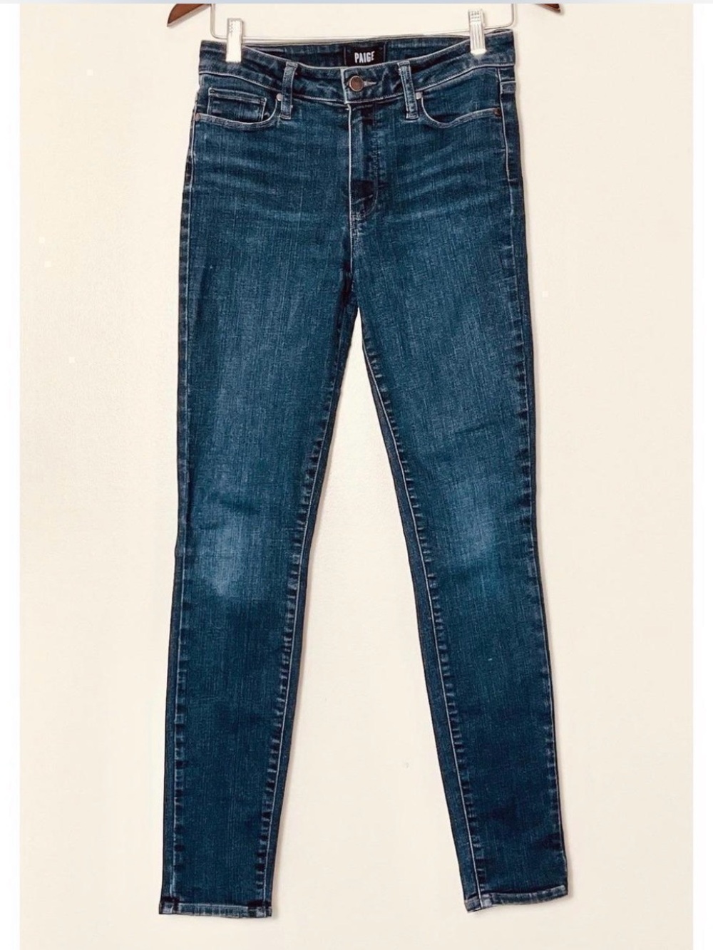PAIGE Hoxton Ultra Skinny Jeans Dark Wash Size 27